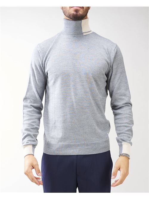 High neck sweater with contrasting profiles Manuel Ritz MANUEL RITZ |  | 3532M50223383597